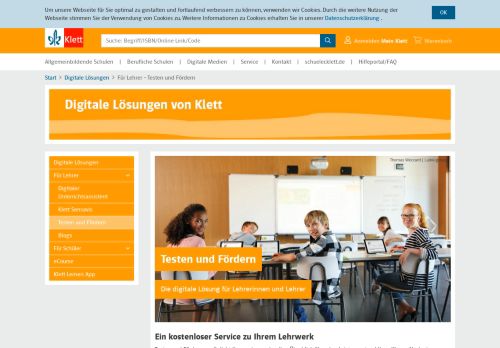 
                            2. Ernst Klett Verlag – Testen und Fördern