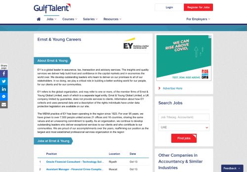 
                            13. Ernst & Young Careers & Jobs | GulfTalent