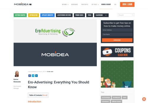 
                            10. Ero-Advertising: Everything You Should Know - Mobidea