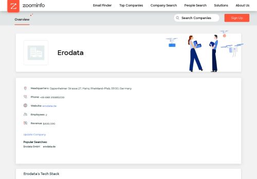 
                            9. Erodata GmbH | ZoomInfo.com