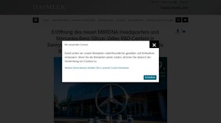 
                            6. Eröffnung des neuen MBRDNA Headquarters und Mercedes-Benz ...