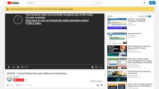 
                            5. eROSES - Tutorial Modul Kemaskini Maklumat Pertubuhan - YouTube