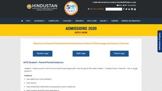 
                            4. ERP-HITS - Hindustan Institute of Technology & Science