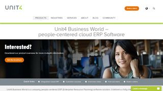 
                            3. ERP Software for cloud or on premise | EPM | Unit4 Business World ...