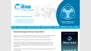 
                            5. ERP Software Mitan4T für KMU