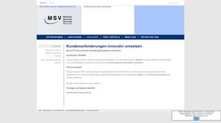 
                            13. erp-System AboNet | E-Procurement | MSV Medien Special Vertrieb