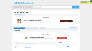 
                            6. erp.brac.net at Website Informer. SSO Login. Visit Erp Brac.