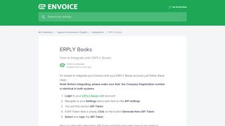 
                            9. ERPLY Books | Envoice Help Center