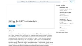 
                            8. ERPPrep - The #1 SAP Certification Guide | LinkedIn