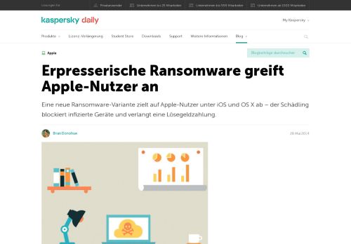 
                            3. Erpresserische Ransomware greift iOS- und OS-X-Nutzer an ...