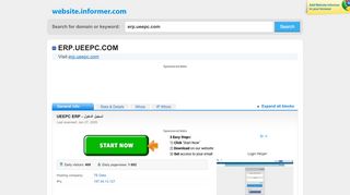 
                            7. erp.ueepc.com at WI. UEEPC ERP - تسجيل الدخول - ...