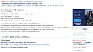 
                            12. Error 18456 - State 5 - SQL Login Failed (SQL Server DBA)