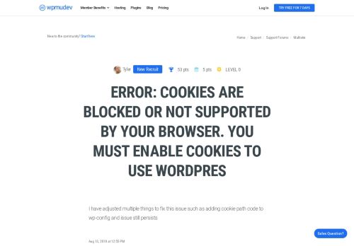 
                            5. ERROR: Cookies are blocked or not supported by your browser. You ...