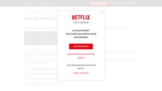 
                            8. Error de Netflix ATV-ui92 - Netflix Help Center