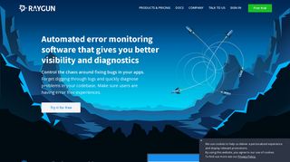 
                            6. Error Monitoring & Crash Reporting Software For Web ... - Raygun