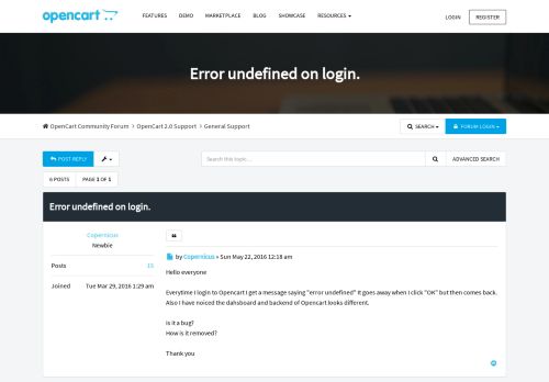 
                            5. Error undefined on login. - OpenCart Community - OpenCart Forum