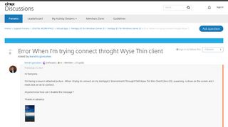 
                            9. Error When I'm trying connect throght Wyse Thin client - XenApp 6 ...