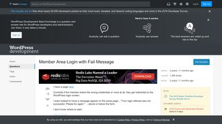 
                            3. errors - Member Area Login with Fail Message - WordPress ...