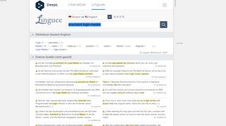 
                            4. erscheint Login-Maske - Englisch-Übersetzung – Linguee Wörterbuch