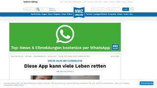 
                            3. Erste Hilfe Mit Corhelp3r Wesermarsch: Corhelp3r: Eine App kann ...