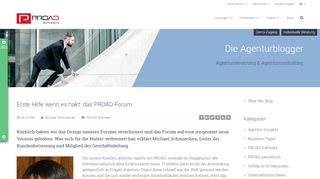 
                            6. Erste Hilfe wenn es hakt: das PROAD-Forum - PROAD Software