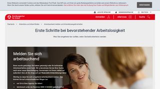 
                            6. Erste Schritte bei bevorstehender Arbeitslosigkeit - Bundesagentur für ...