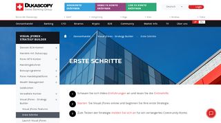 
                            7. Erste Schritte :: Dukascopy Bank SA | Swiss Forex Bank | ECN Broker ...