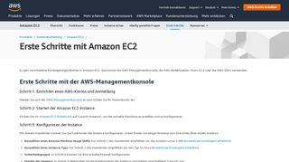 
                            7. Erste Schritte mit Amazon EC2 - AWS - Amazon.com