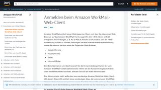 
                            4. Erste Schritte mit der Amazon WorkMail-Webanwendung - Amazon ...