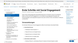 
                            3. Erste Schritte mit Social Engagement | Microsoft Docs