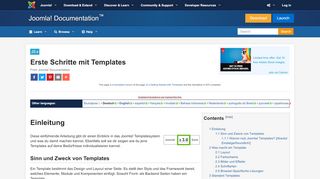 
                            7. Erste Schritte mit Templates - Joomla! Documentation