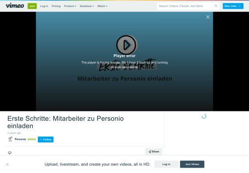 
                            13. Erste Schritte: Mitarbeiter zu Personio einladen on Vimeo