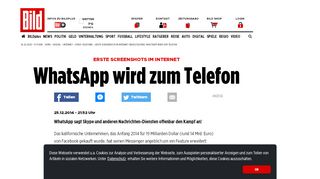 
                            10. Erste Screenshots im Internet: Neues Feature: WhatsApp wird zum ...