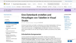 
                            7. Erstellen Sie eine Datenbankdatei und Tabellen-Designer - Visual ...