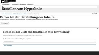 
                            9. Erstellen von Hyperlinks - Lerne Webentwicklung | MDN