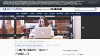 
                            2. ErsteNachhilfe • Online Nachhilfe im Test 2018 | Expertentesten