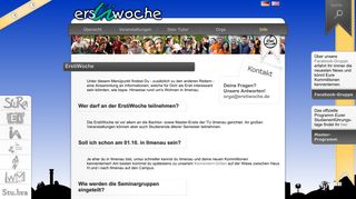 
                            12. ErstiWoche.de - Info - ErstiWoche Ilmenau