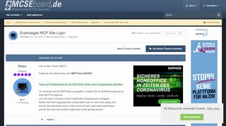
                            4. Erstmaliges MCP Site Login - MS Zertifizierungen — Allgemein ...