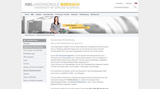 
                            4. Erstsemester RZ-Einführung - Hochschule Biberach