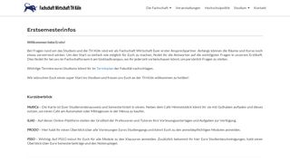 
                            12. Erstsemesterinfos – Fachschaft Wirtschaft TH Köln