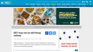 
                            12. ERT may run on old Panay railway | Philstar.com