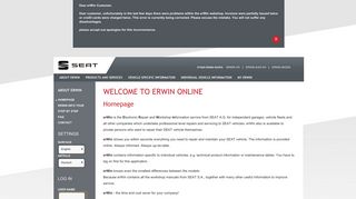 
                            6. erWin Online | SEAT S.A. |