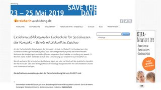 
                            11. Erzieherausbildung an der Fachschule für Sozialwesen der Kompakt ...