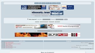 
                            5. [es] - Ban na krstarici - EliteSecurity