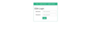 
                            12. ESA - Login