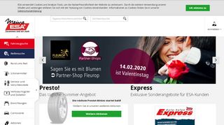 
                            8. esa.ch: April – Partner-Shops