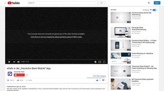 
                            4. eSafe in der „Deutsche Bank Mobile“-App - YouTube