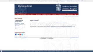 
                            7. Esami di laurea - Giurisprudenza - Università di Cagliari - Corsi - UniCa