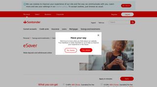 
                            1. eSaver – Savings Accounts – Santander UK