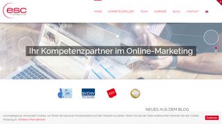 
                            4. esc mediagroup GmbH | Ihr Kompetenzpartner im Online Marketing ...